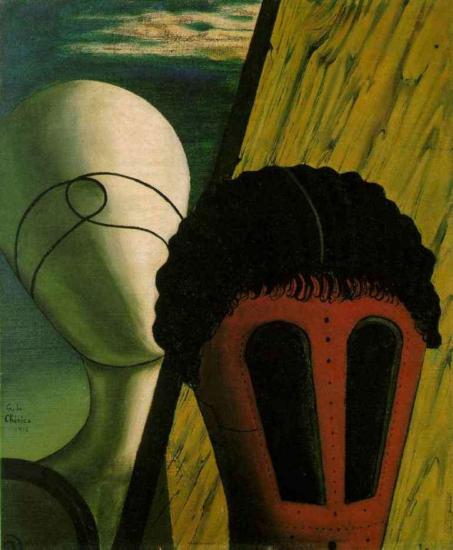 DE CHIRICO-The Two Sisters (The Jewish Angel)